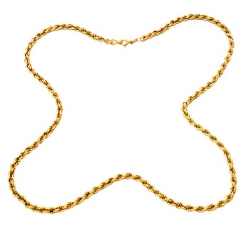 9ct gold 4.9g 18 inch rope Chain